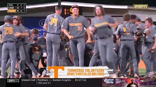 Rocky Top ➡️ Omaha #MCWS x 🎥 ESPNU / Tennessee Baseball | NCAA Baseball