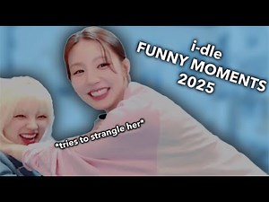 i-dle funny moments of 2025