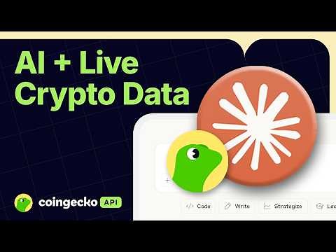 From Crypto Research to Building Apps… Meet CoinGecko MCP