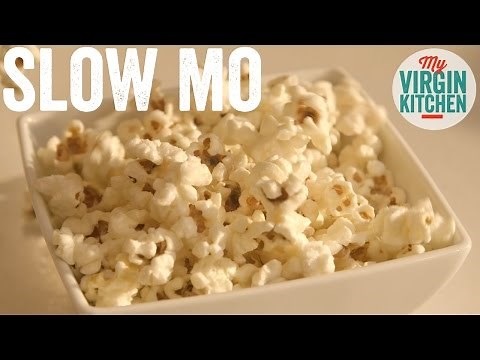 SLOW MO FOOD | POPCORN