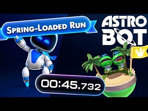AstroBot - Spring-Loaded Run! | Both Bots (New DLC level)