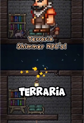 Terraria NPC Shimmer transformations! #terraria #fyp #gaming #terrariaguide #tmodloader