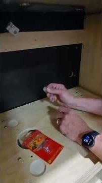 Magnetic latch for Vistabule slide out cooler tray.