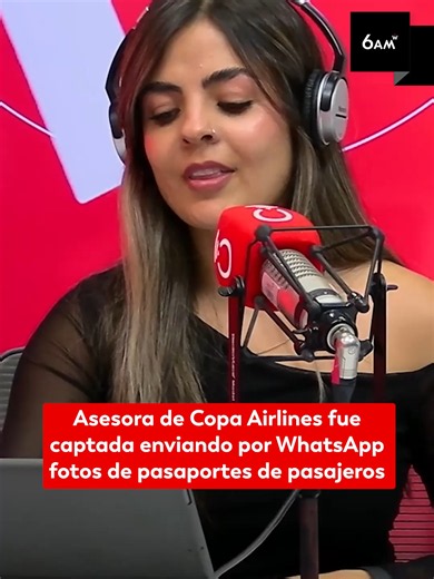 #6AMW | Los hechos ocurrieron el pasado lunes 18 de mayo en el Aeropuerto Internacional Alfonso Bonilla, en Cali, mientras varios pasajeros se preparaban para tomar un vuelo de escala a Panamá. Mauricio Sánchez, denunciante, contó en 6AM W que se encontraba junto a su esposa en el counter de la aerolínea mostrando sus documentos, cuando notó que la asesora empezó a tomar fotografías de los mismos: “era el pasaporte y la green card mía y de mi esposa”, dijo. Información en Caracol.com.co #Denunci