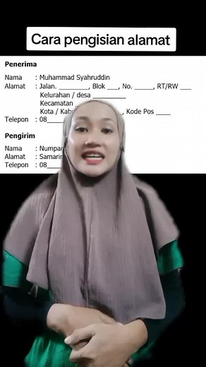 Cara Pengisian Alamat Pengiriman dengan J&T