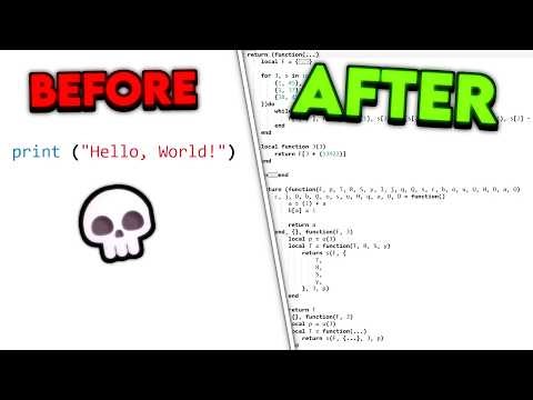 Learn Roblox Obfuscation In 3 Minutes