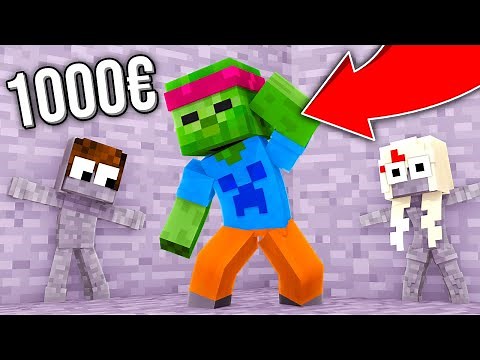 CACHE CACHE AVEC MES ENFANTS SUR MINECRAFT ! 🙈 LE PREMIER GAGNE 1000€ !