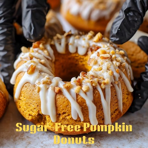 11 reactions · 4 comments | Sugar-Free Pumpkin Donuts  Hook: Soft,...
