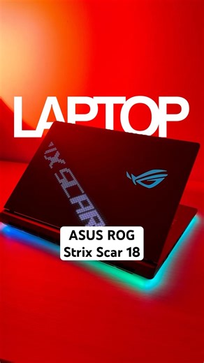 All that in a laptop? 😮‍💨 ASUS ROG Strix Scar 18