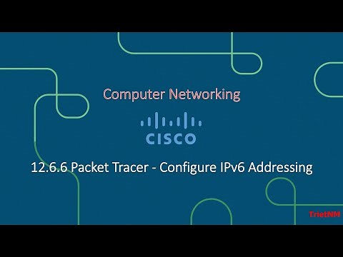 12.6.6 Packet Tracer - Configure IPv6 Addressing