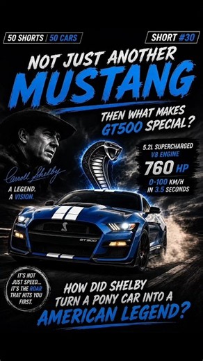 The Mustang That Terrified Supercars | Shelby GT500 🔥🐍