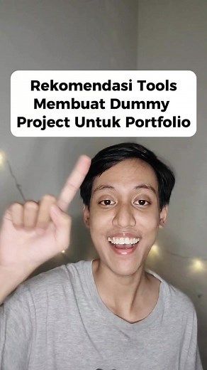 Rekomendasi Tools Membuat Dummy Project Untuk Dicantumkan di Portfolio Pengen bikin portfolio tapi belum ada pengalaman? Coba deh bikin dummy project atau fake project yang bisa banget kamu cantumin di dalam portfolio-mu. Caranya bisa pake tools berikut ini supaya lebih mudah dan lebih simpel! Yuk, follow Kelas Pengembangan Diri untuk rekomendasi lainnya! #kelaspengembangandiri #rekomendasitools #dummyproject #fakeproject