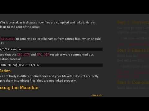 Troubleshooting undefined reference Errors in C with Raylib: Fixing Your Tilemap System