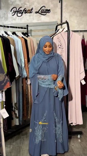 Luxury abaya Size: Colour: Shop address: no 161 sultan road, opposite Las Vegas, Nasarawa GRA, kano. WhatsApp 08094547259 @hafsat___luxe | Real Hafsat Idris