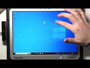 How to Right Click Without Mouse on Panasonic Toughbook?