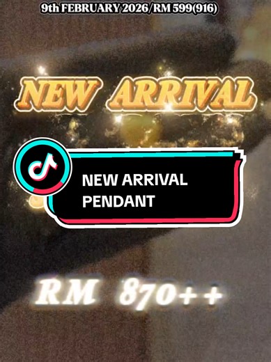 New Arrival Pendant Collection in Malaysia