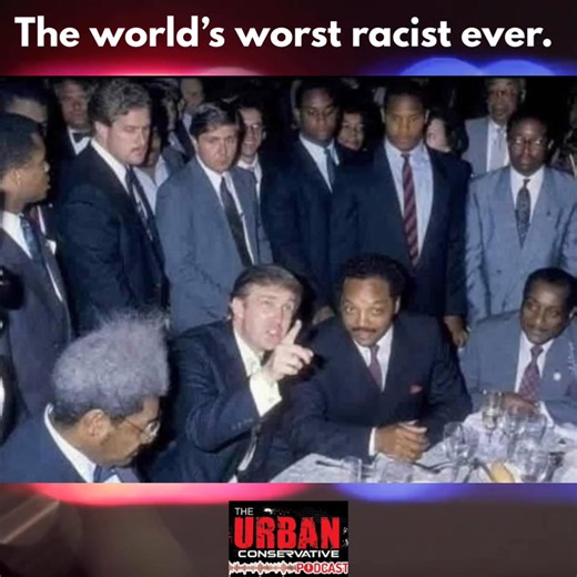 Remember when Trump was so racist that he supported Jessie Jackson. | The Urban Conservative
