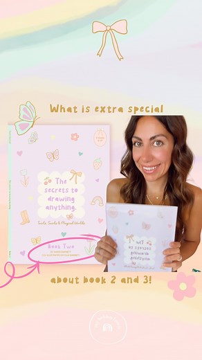 ✨ Book 2 & 3 are for all the little perfectionists out there (and their parents too!) ✨ I wanted to show kids that art doesn’t need to be perfect to be beautiful, that’s why I invited my 8-year-old daughter, Ella, to help me illustrate Book 2 💕 Every swirl, scribble, and wobble tells its own story, which I think makes my drawing books stand out! 🎨 Coming this month! Thank you for your patience 💛 💌 Save this post or tag a friend who’d love a gentle reminder that creativity is about expression