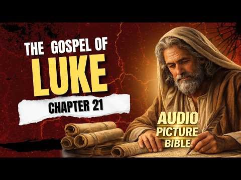 The Gospel of Luke – Chapter 21 | Relaxing Scripture Reading with Soft Instrumentals