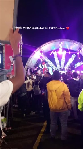 Meeting Shebeshxt at TUT Freshers Event