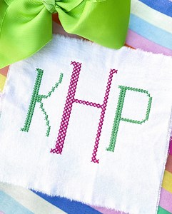 Cross Stitch Font Machine Embroidery Design|1",1.5",2",2.5" Sizes|heirloom Sewing and Hand Stitched Style Embroidery|creative Stitch Designs - Etsy