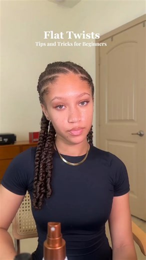 flat twist for beginners #diyhairstyle #flattwist #newhairstyle #naturalhairstyle #shorts #curlyhair