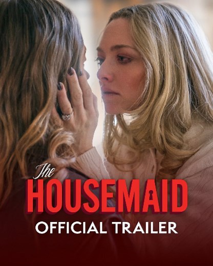 The Housemaid | Official Trailer 🎥 Better watch out. New trailer for The Housemaid – coming to Santa Cruz Cinema December 19. | Santa Cruz Cinema