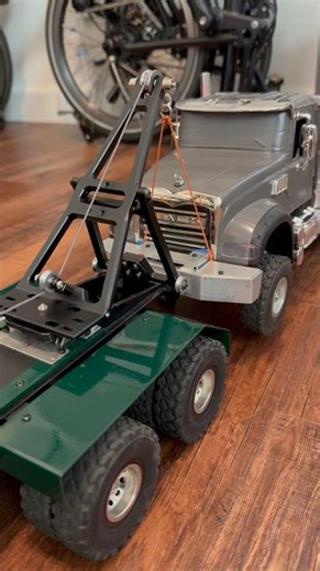 The ultimate 1/18 scale tow setup. 💪