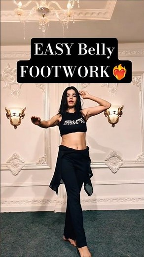 EASY TO FOLLOW Belly footwork 💯