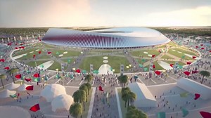 So soll das grösste Fussball-Stadion der Welt aussehen