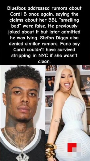 does it Smells eewh? Blueface Explains the Truth About Cardi B 💬#celebrity