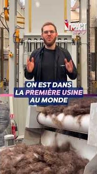 Ceci est la 1ère usine au monde à recycler les cheveux