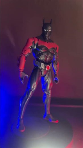 My custom Batman beyond #actionfigures #dcmultiverse #batmanbeyond #customtoys #toyphotography