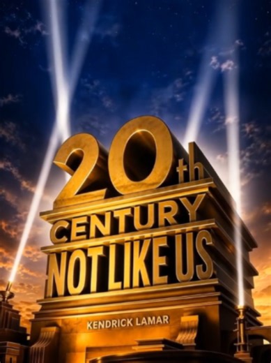 20th Century Fox Intro x Kendrick Lamar – Not Like Us 🔥 #kendricklamar #notlikeus #remix #shorts