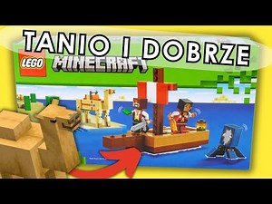 WIELBŁĄD i KAŁAMARNICA 🐙 LEGO MINECRAFT 21259 / RECENZJA