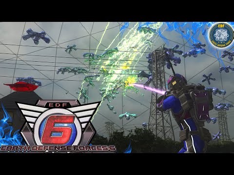 Earth Defense Force 6 DLC2 Missions 1-5 | 4K Full Gameplay/No Commentary