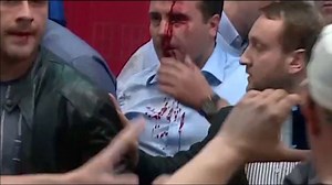 Protesters storm into Macedonia parliament, social democratic leader injured