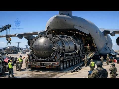 How the US Air Force's C-17 Globemaster III Transports a 100-Ton Nuclear Reactor