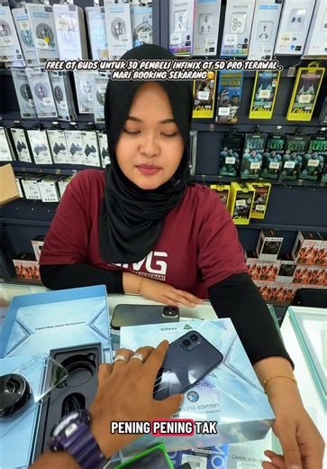 Dari model ii sebelum ni GT series ni antara model paling hot dan laku seperti pisang goreng.. So kepada yang berminat korang boleh dm terus untuk booking Infinix GT 50 Pro terbaru ni🤭 #img #fyp