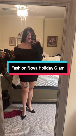 @Fashion Nova #fashionnova #furtrimmeddress #holidayglam #curvyfashion #tiktokshopblackfriday