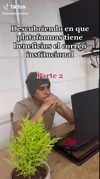Beneficios del correo institucional 🎓✅! #estudiantes #beneficios #hack #clases #notion #diseño #arquitectura #productividad #offic