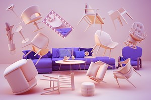 Furniture Flying - Yasser Hanafy