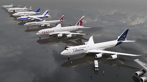 3D comparison of largest planes.