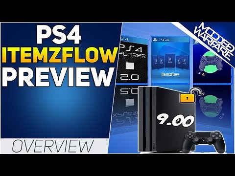 New PS4 Itemzflow Game Manager Preview