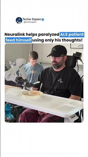 Neuralink Just Made This ALS Patient Feed Himself! 🤯