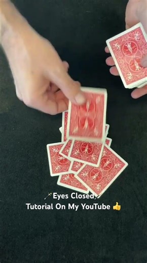 Magic Card Trick Tutorial - Eyes Closed