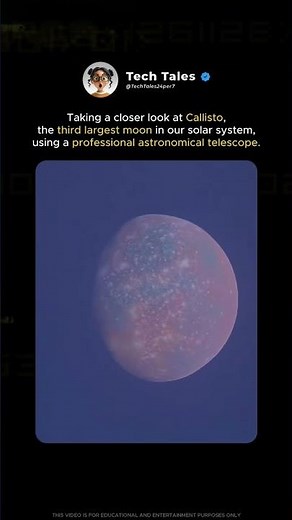 Callisto: The Jupiter Moon That’s Almost a Planet