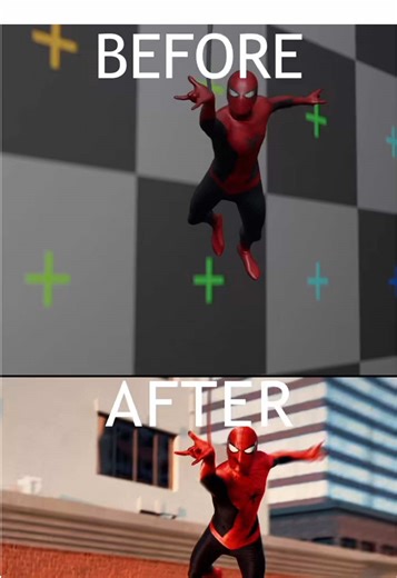 Behind the scenes look at one of our favorite VFX shots in the teaser trailer! Animation by @zeemvfx #spiderman #spidermanshatteredillusions #spidermanfanfilm #shatteredillusions #spidermanbrandnewday