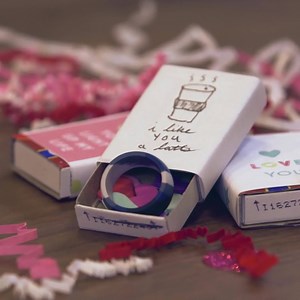 QALO Rings DIY Craft Magic = Valentine's Day Hero. Give the perfect gift this Valentine's Day. QALO rings are functional, comfortable and under $25. | QALO