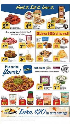 Food Lion Weekly Ad 10/29 - 11/04